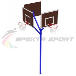 Купить Стойка баскетбольная уличная комбинированная (3 щита) в Тутаеве 