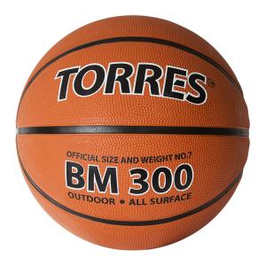 Купить Мяч баскетбольный "TORRES BM300" р.5 в Тутаеве 