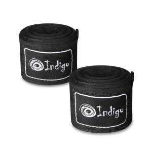 Купить Бинт боксёрский Indigo х/б, нейлон, 3 м  в Тутаеве 